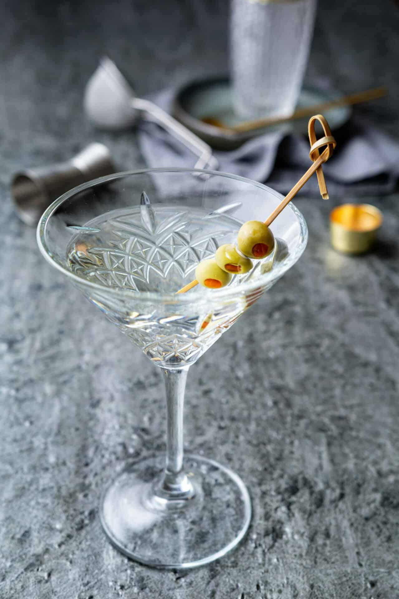 Add dry vermouth