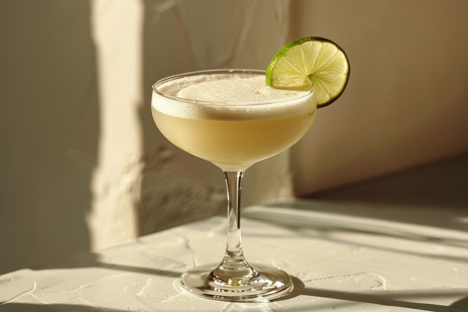 Add lime and simple syrup
