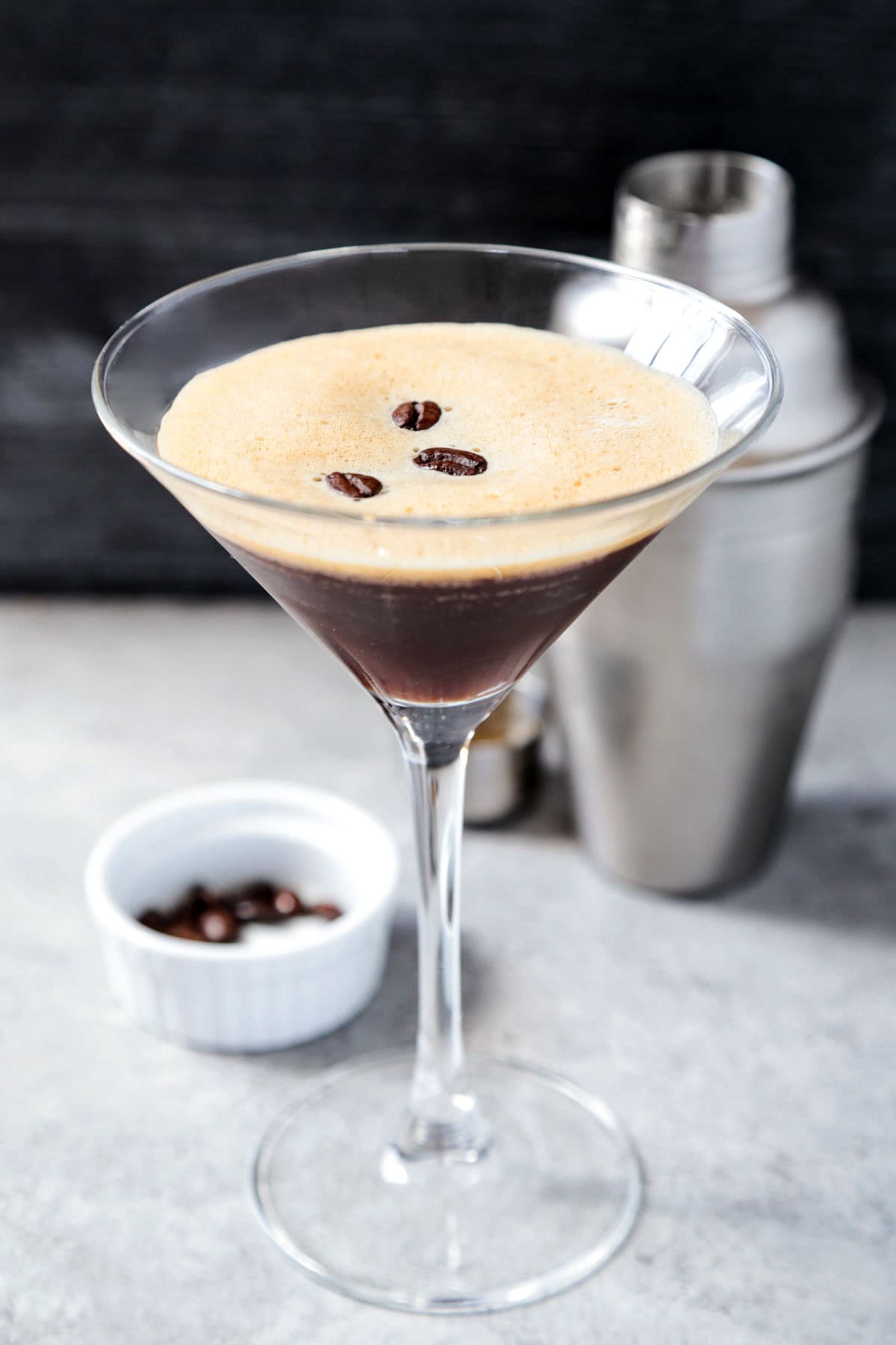Add espresso and coffee liqueur